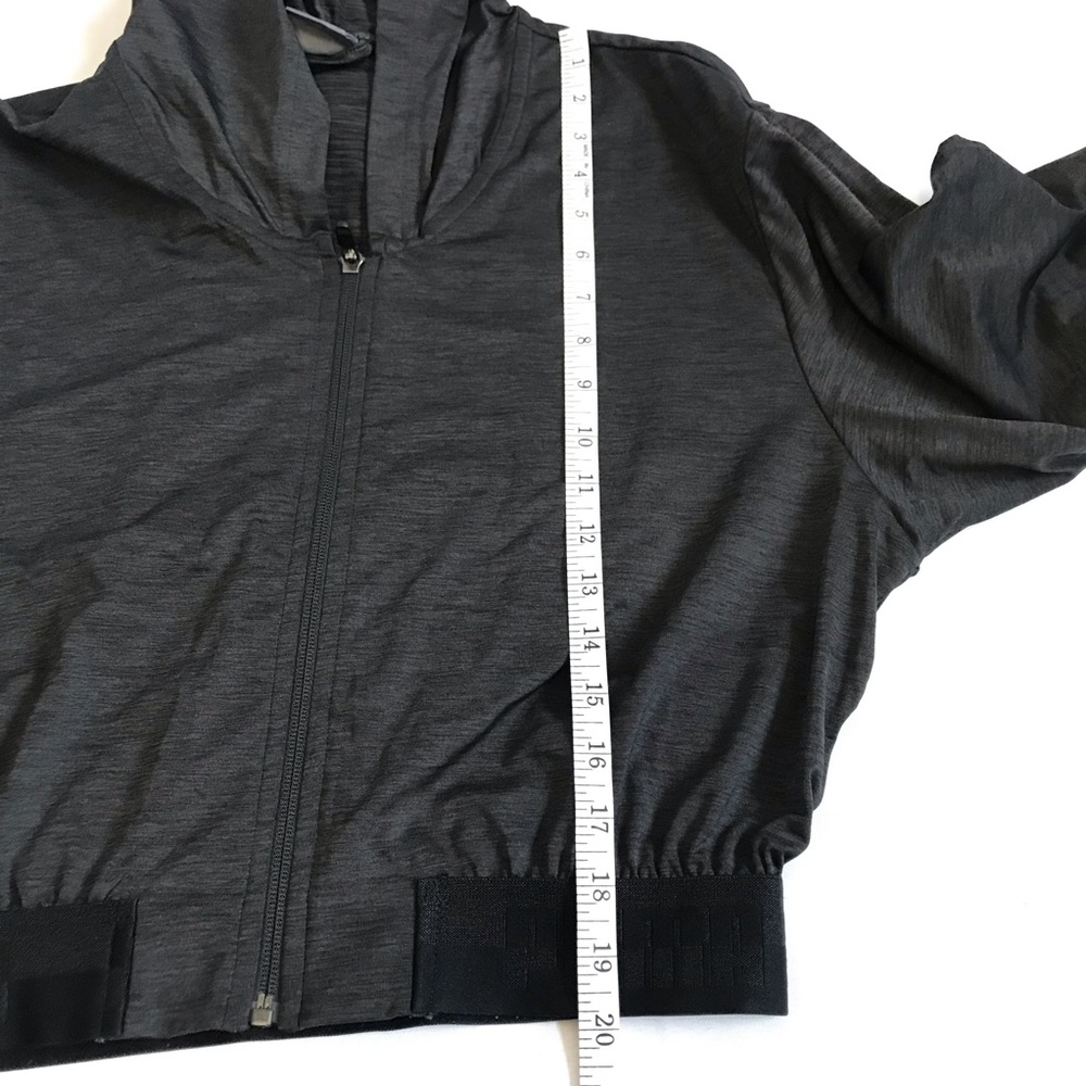 Puma grey cropped hoodie size Medium - Picture 11 of 12